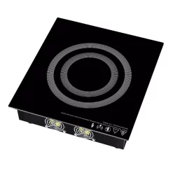 Food Warmers SPT 3400-Watt Built-In Commercial Induction Range (220-Volt To 240-Volt) -MegaChef Sales Shop black spt hot plates sr 34ar 1f 1000