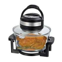 Toasters SPT 1300 W Black Convection Countertop Oven With Built-In Timer -MegaChef Sales Shop black spt toaster ovens so 2003 1f 1000