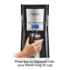 Coffee Makers Hamilton Beach BrewStation 12-Cup Coffee Maker -MegaChef Sales Shop black stainless look hamilton beach coffee makers 48464 1f 1000