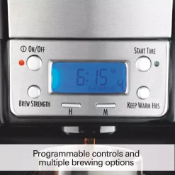 Coffee Makers Hamilton Beach BrewStation 12-Cup Coffee Maker -MegaChef Sales Shop black stainless look hamilton beach coffee makers 48464 44 1000