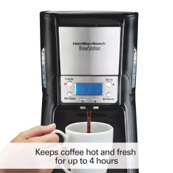 Coffee Makers Hamilton Beach BrewStation 12-Cup Coffee Maker -MegaChef Sales Shop black stainless look hamilton beach coffee makers 48464 4f 1000