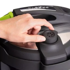 Cookers Presto Precise Plus 6 Qt. Black Stainless Steel Electric Pressure Cooker With Built-In Timer -MegaChef Sales Shop black stainless presto electric pressure cookers 02142 fa 1000