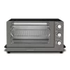 Toasters Cuisinart 1500 W 6-Slice Black Stainless Steel Convection Toaster Oven With Broiler