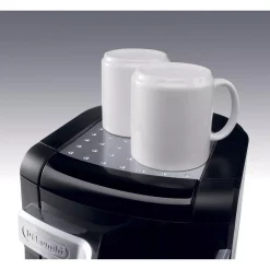 Coffee Makers DeLonghi 10-Cup Black Stainless Steel Drip Coffee Maker With Thermal Carafe 10 Coffee Makers DeLonghi 10-Cup Black Stainless Steel Drip Coffee Maker With Thermal Carafe -MegaChef Sales Shop black stainless steel delonghi drip coffee makers dcf2210ttc c3 1000