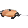 Electric Skillets & Indoor Grills Starfrit Eco 144 Sq. In. Copper Electric Skillet