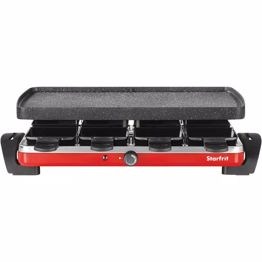 Electric Skillets & Indoor Grills Starfrit Black Raclette/Party Indoor Grill Set 2 Electric Skillets & Indoor Grills Starfrit Black Raclette/Party Indoor Grill Set - Image 2