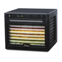 Food Processing Tribest Sedona Rawfood 9-Tray Black Food Dehydrator With Temperature Control