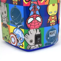 Popcorn Machines Uncanny Brands Marvel Kawaii Hot Air Popcorn Maker -MegaChef Sales Shop black uncanny brands popcorn machines pop em mvc kaw fa 1000