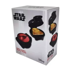 Electric Skillets & Indoor Grills Uncanny Brands Star Wars Darth Vader Black American Waffle Maker -MegaChef Sales Shop black uncanny brands waffle makers wm srw vad 1f 1000