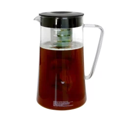 Coffee Makers West Bend 2.75 Qt. Black Iced Tea Or Iced Coffee Maker 10-Cups Includes Infusion Tube To Customize Flavor Features Auto Shut-Off -MegaChef Sales Shop black west bend drip coffee makers it500 1f 1000