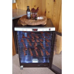 Food Processing Weston Pro-2400 24-Tray Black Food Dehydrator With Temperature Control -MegaChef Sales Shop black weston dehydrators 28 0501 w 4f 1000