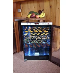 Food Processing Weston Pro-2400 24-Tray Black Food Dehydrator With Temperature Control -MegaChef Sales Shop black weston dehydrators 28 0501 w c3 1000