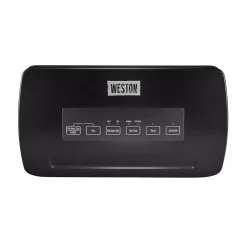 Food Processing Weston Black Food Vacuum Sealer With Roll Storage And Bag Cutter