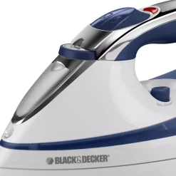 Irons BLACK+DECKER Steam Advantage Traditional Steam Iron -MegaChef Sales Shop blue black decker irons ir1070s 3 1f 1000