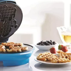 Electric Skillets & Indoor Grills Brentwood Appliances Blue Animal-Shapes Waffle Maker -MegaChef Sales Shop blue brentwood appliances indoor grills ts 253 1f 1000