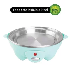Egg Cookers Brentwood 7-Egg Blue Electric Egg Cooker With Auto Shutoff -MegaChef Sales Shop blue brentwood egg cookers ts 1045bl 1f 1000
