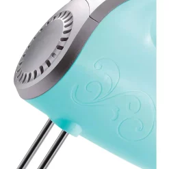 Mixers Brentwood 5-Speed Blue Lightweight Electric Hand Mixer -MegaChef Sales Shop blue brentwood hand mixers hm 48bl 1f 1000