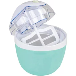Dessert Makers Brentwood 1 Qt. Blue Ice Cream And Sorbet Maker -MegaChef Sales Shop blue brentwood ice cream makers ts 1410bl 1f 1000