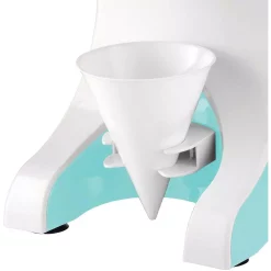 Dessert Makers Brentwood 5.6 Fl. Oz. Blue Snow Cone Maker With Shaved Ice Machine -MegaChef Sales Shop blue brentwood snow cone machines ts 1420bl 1f 1000
