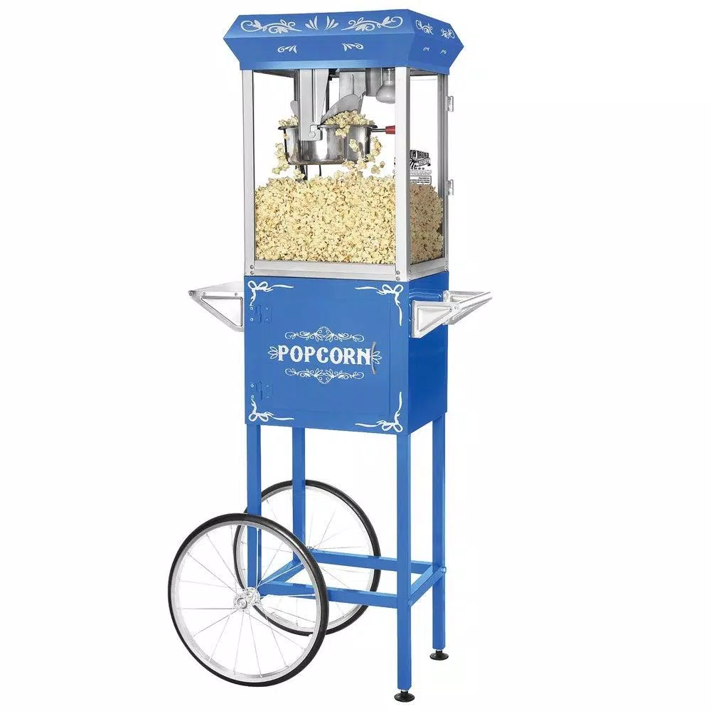 Popcorn Machines Great Northern 8 Oz. Blue Replacement Cart For Popcorn Machine 3 Popcorn Machines Great Northern 8 Oz. Blue Replacement Cart For Popcorn Machine - Image 3