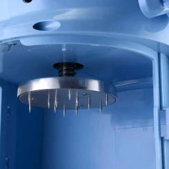 Dessert Makers Great Northern Polar Pal 32 Oz. Blue Electric Ice Shaver And Snow Cone Machine -MegaChef Sales Shop blue great northern snow cone machines hwd620001 1f 1000