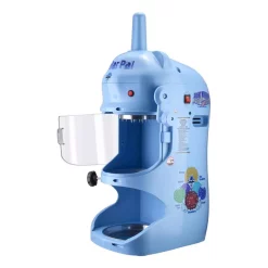 Dessert Makers Great Northern Polar Pal 32 Oz. Blue Electric Ice Shaver And Snow Cone Machine -MegaChef Sales Shop blue great northern snow cone machines hwd620001 4f 1000