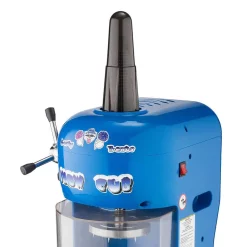 Dessert Makers Great Northern 32 Oz. Blue Snow Cub Snow Cone Machine -MegaChef Sales Shop blue great northern snow cone machines hwd630235 fa 1000