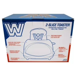 Toasters Uncanny Brands Blue WWE Retro Two-Slice Toaster — 600 Watts -MegaChef Sales Shop blue uncanny brands pop up toasters tste wwe ret 66 1000