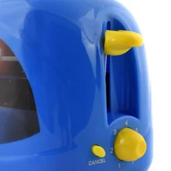 Toasters Uncanny Brands Blue WWE Retro Two-Slice Toaster — 600 Watts -MegaChef Sales Shop blue uncanny brands pop up toasters tste wwe ret 76 1000
