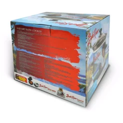 Cookers Uncanny Brands Bob Ross 2 Qt. Slow Cooker Blue 6 Cookers Uncanny Brands Bob Ross 2 Qt. Slow Cooker Blue -MegaChef Sales Shop blue uncanny brands slow cookers sc2 bob bro 4f 1000