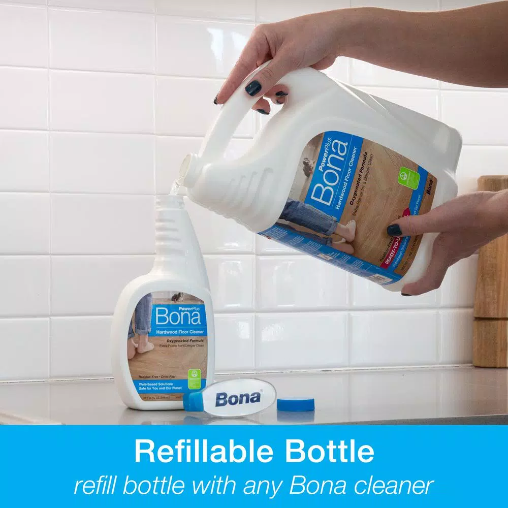 Floor Cleaning Products Bona 32 Oz. PowerPlus Deep Clean Hardwood Floor Cleaner 2 Floor Cleaning Products Bona 32 Oz. PowerPlus Deep Clean Hardwood Floor Cleaner - Image 2