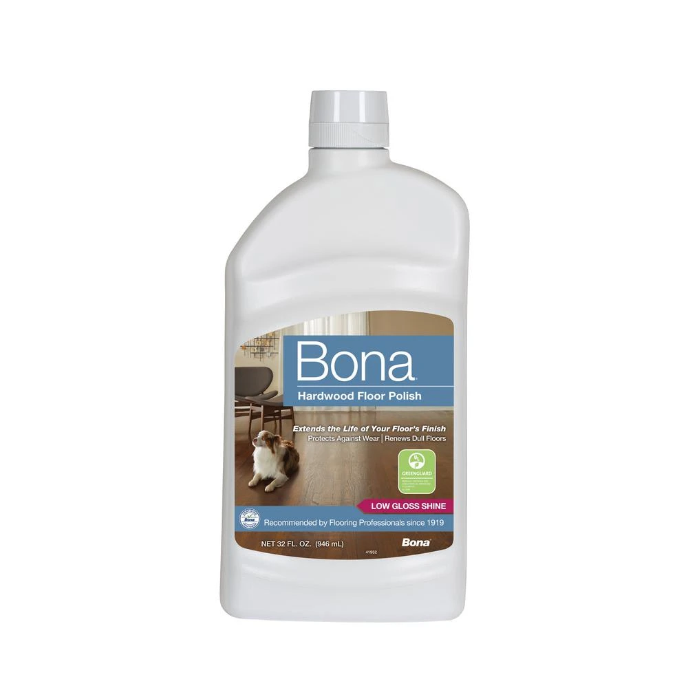 Floor Cleaning Products Bona 32 Oz. Low-Gloss Hardwood Floor Polish 1 Floor Cleaning Products Bona 32 Oz. Low-Gloss Hardwood Floor Polish