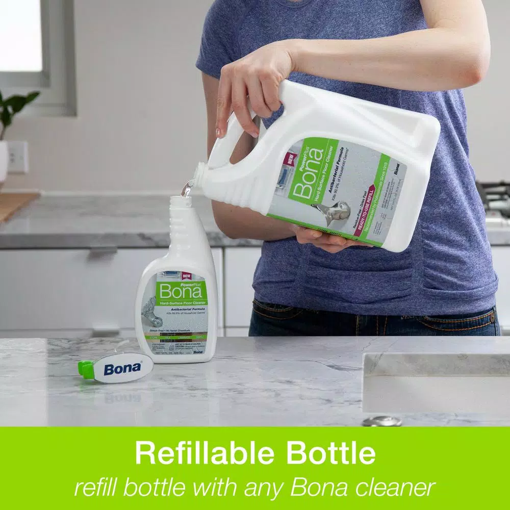 Floor Cleaning Products Bona PowerPlus 32 Oz. Antibacterial Hard-Surface Floor Cleaner 10 Floor Cleaning Products Bona PowerPlus 32 Oz. Antibacterial Hard-Surface Floor Cleaner - Image 10