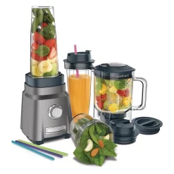 Blenders Cuisinart Hurricane 32 Oz. 3-Speed Brushed Chrome Compact Juicing Blender -MegaChef Sales Shop brushed chrome cuisinart countertop blenders cpb 380 31 1000