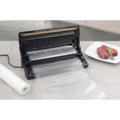 Food Processing CASO VC 350 Food Vacuum Sealer All-in-1 System -MegaChef Sales Shop brushed stainless black caso food vacuum sealers 11394 76 1000