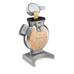 Electric Skillets & Indoor Grills Cuisinart Single Waffle Stainless Steel Belgian Waffle Maker -MegaChef Sales Shop brushed stainless sliver cuisinart waffle makers waf v100 1f 1000