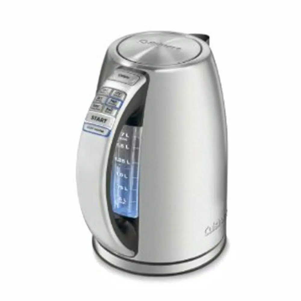 Electric Kettles Cuisinart Perfect Temp 7 Cup Silver Cordless Electric Kettle 1 Electric Kettles Cuisinart Perfect Temp 7 Cup Silver Cordless Electric Kettle