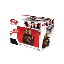 Toasters Uncanny Brands Star Wars Empire Collection 2-Slice Chewbacca Toaster -MegaChef Sales Shop chewbacca uncanny brands pop up toasters tste em srw chw 4f 1000