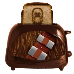Toasters Uncanny Brands Star Wars Empire Collection 2-Slice Chewbacca Toaster
