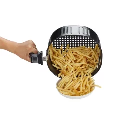 Air Fryers GoWISE USA 8-in-1 5.8 Qt. Chili Red Electric Air Fryer With Recipe Book -MegaChef Sales Shop chili red gowise usa air fryers gw22745 44 1000