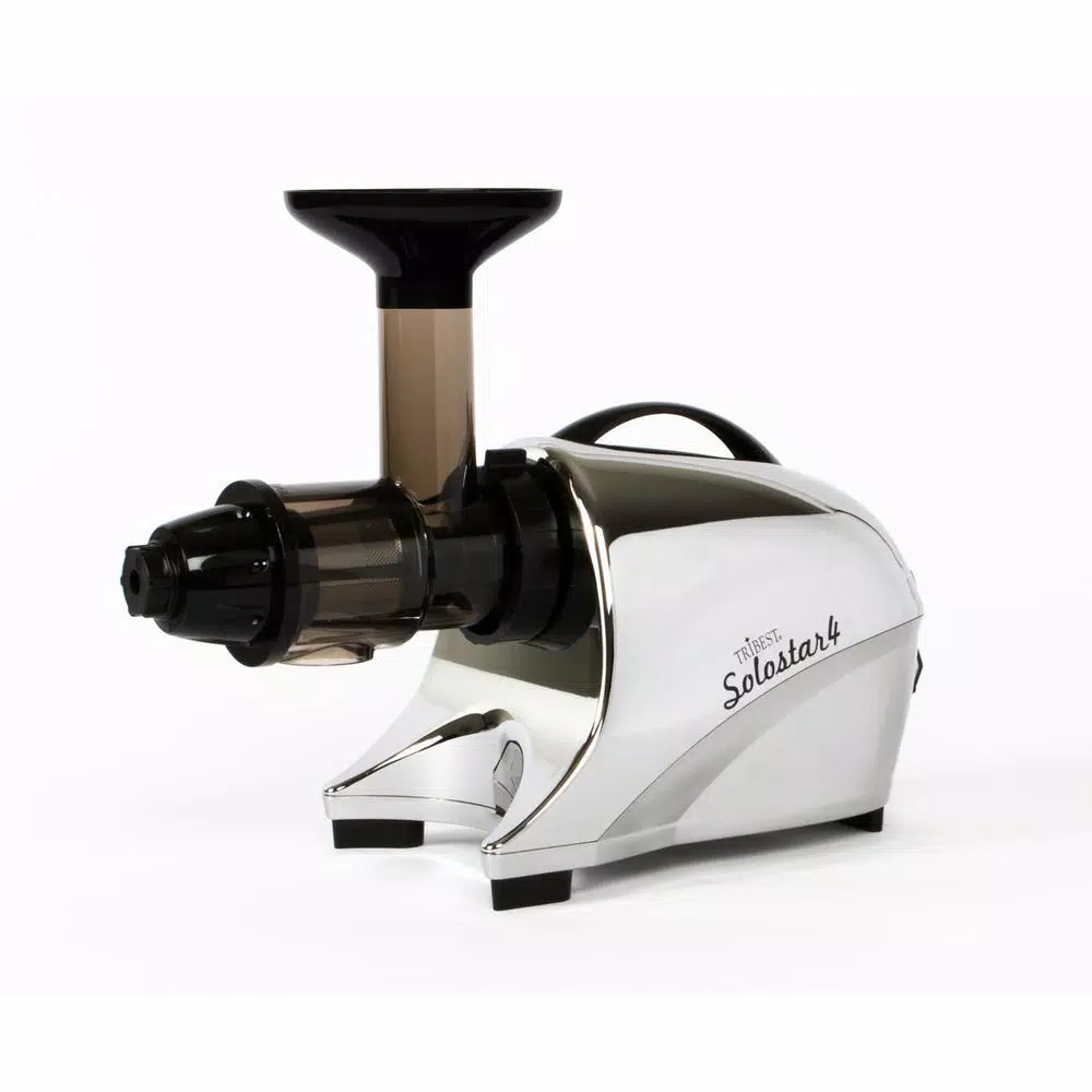 Juicers Tribest Solostar 4 16 Fl. Oz. Chrome Cold Press Juicer 2 Juicers Tribest Solostar 4 16 Fl. Oz. Chrome Cold Press Juicer - Image 2