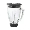 Mixers Better Chef 6-Piece 48 Oz. Round Blender Glass Jar Replacement Kit