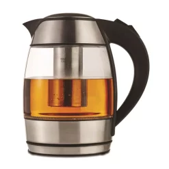Electric Kettles Brentwood 7-Cup Cordless Clear Electric Kettle With Removable Filter -MegaChef Sales Shop clear brentwood electric kettles kt1960bk 76 1000