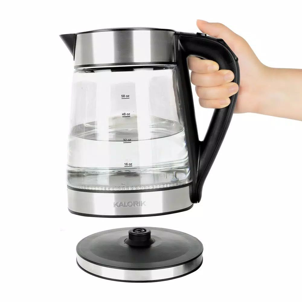 Electric Kettles KALORIK 7-Cup Cordless Glass Electric Kettle 6 Electric Kettles KALORIK 7-Cup Cordless Glass Electric Kettle - Image 6