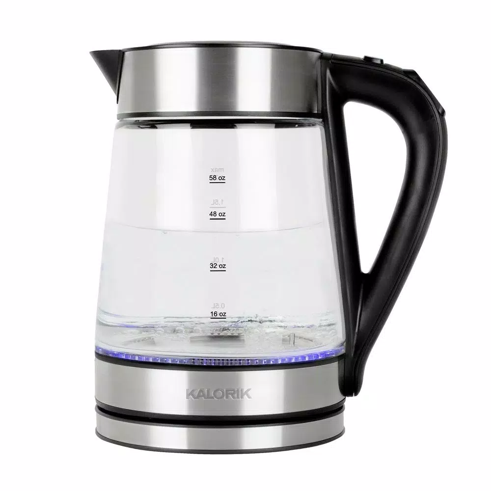 Electric Kettles KALORIK 7-Cup Cordless Glass Electric Kettle 4 Electric Kettles KALORIK 7-Cup Cordless Glass Electric Kettle - Image 4