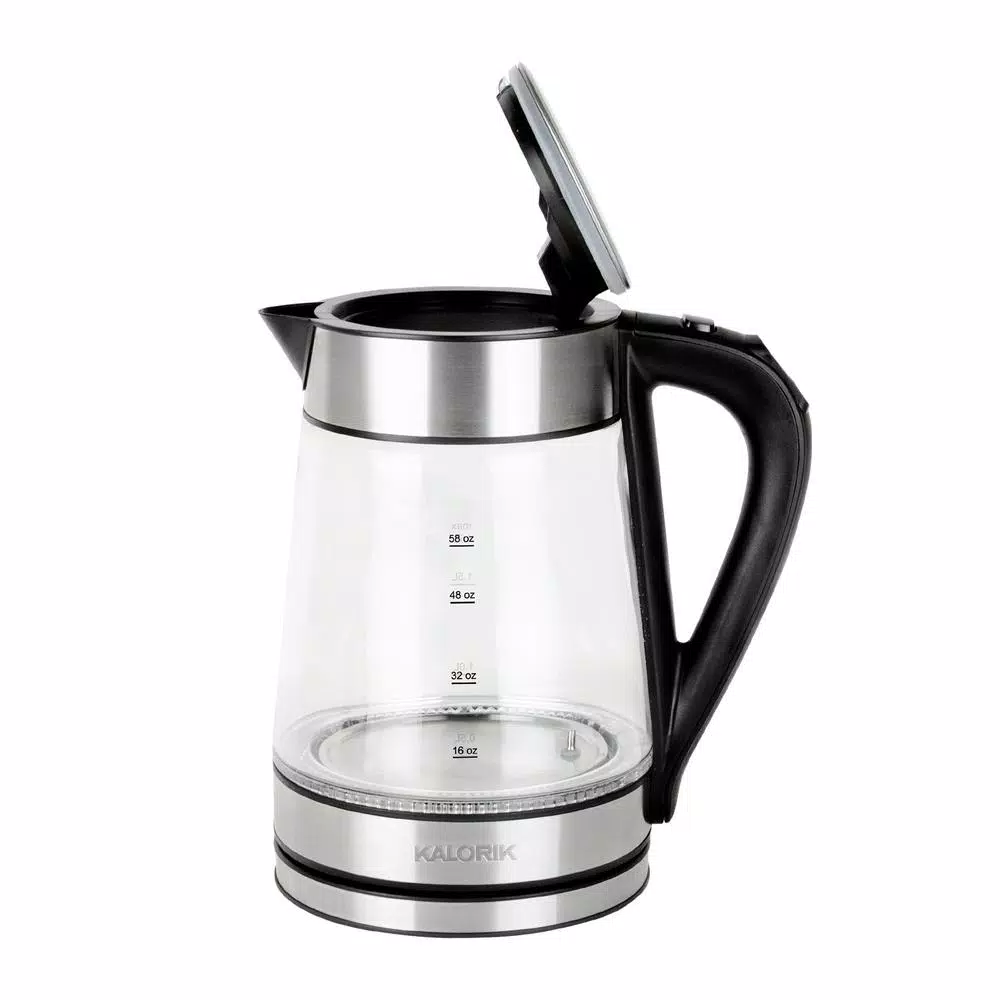 Electric Kettles KALORIK 7-Cup Cordless Glass Electric Kettle 2 Electric Kettles KALORIK 7-Cup Cordless Glass Electric Kettle - Image 2