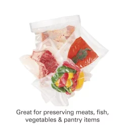 Food Processing Hamilton Beach NutriFresh Clear Vacuum Sealer Bag Rolls 7-Roll Multi-Pack -MegaChef Sales Shop clear hamilton beach food vacuum sealers 78340 4f 1000