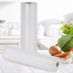 Food Processing NutriChef White Vacuum Sealer Bags – Universal Air Vac Sealing Bags (2-Rolls, 100 Ft. Total Length) -MegaChef Sales Shop clear nutrichef food vacuum sealers prtpkvs16rl 1f 1000