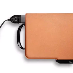 Electric Skillets & Indoor Grills Boyel Living Nonstick Electric Skillet, Cool-TouchElectric, 1700-Watts, (Copper) -MegaChef Sales Shop copper boyel living electric griddles eb43802 4f 1000