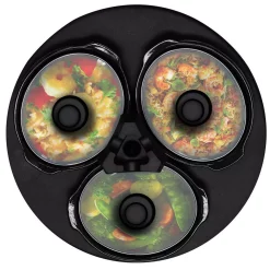 Cookers MegaChef Triple 4.5 Qt. Copper Slow Cooker With Glass Lids -MegaChef Sales Shop copper megachef slow cookers 985109462m fa 1000